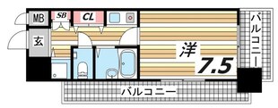 リーガル神戸元町の物件間取画像